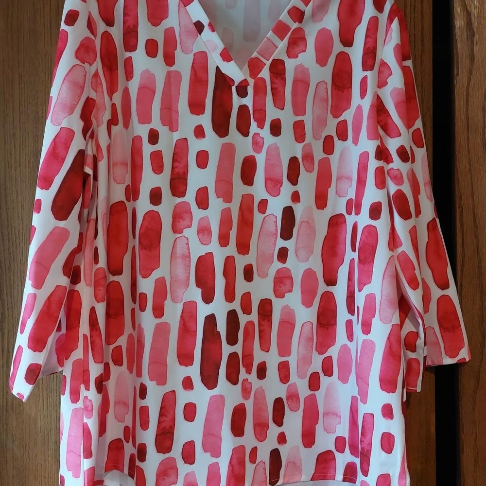 Women's 3/4 Sleeved Tunic, Size XL